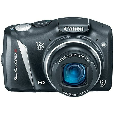Canon PowerShot SX130IS Black 12.1MP Digital Camera w/ 12x Optical Zoom, 3.0quot; LCD Display Canon PowerShot SX130IS Black 12.1MP Digital Camera w/ 12x Optical Zoom, 3.0quot; LCD Display