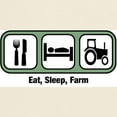 thumbnail image 3 of CafePress - Eat, Sleep, Farmer Light T Shirt - Men's Classic Graphic T-Shirt, 3 of 4