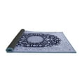 thumbnail image 2 of Ahgly Company Indoor Rectangle Medallion Blue Traditional Area Rugs, 7' x 9', 2 of 4