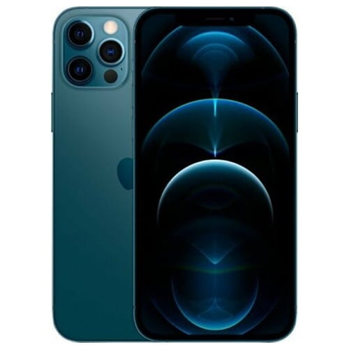 Pre-Owned No Plan-Unlocked Device Apple iPhone 12 Pro Max 512GB 5G Cell Phone Blue