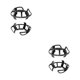 thumbnail image 1 of Seitruly Paquete de 2 VR Game Controller Anillo protector Anti-colisión Liberación rápida Protector a prueba de golpes Reemplazo de piezas Type3 NO3, 1 of 6