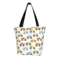 thumbnail image 2 of Kdxio Cartoon Monster Trucks Women Reusable Grocery Bags Foldable Ripstop,Reusable Shopping Bags for Shopping,Gym,Gift, 2 of 7