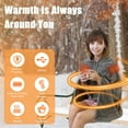 thumbnail image 4 of Portable USB Heated Shawl Blanket Adjustable Temperature for Neck Shoulder Back Home Travel Camping Use, 4 of 7