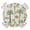 OliveDrab, variant on Palm Tree Round Tablecloth for 55-60 Inch Tables,Fitted Table Cover with Elastic Edge,Sage Green Tropical Nature Plant Watercolor Waterproof Outdoor Table Cloth Protector for Patio Garden Dinner