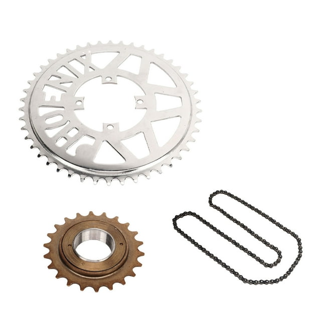 Link Bike Chain, Combo de cadena de piñón de transmisión Juego de piñón de cadena combinado de cadena de piñón de transmisión Mejore su experiencia