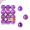 Purple, variant on XMMSWDLA 24 Pcs 1.18'' Christmas Ball Ornaments Shatterproof Teal Christmas Ornaments for Holidays Party Decoration Teal Tree Ornaments and Special Events