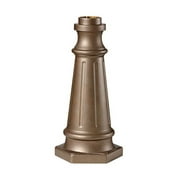 Feiss Lighting - Accessory - 19.5 Inch Post Mount Base Corinthian Bronze