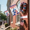 thumbnail image 4 of 5th of July Patriotic Garden Flag Double Sided Linen Garden Flag Holiday Outdoor Yard Decoration Flag Independence Day Garden Flags Memorial Day Decorations for Outside Lawn Porch Decor, 4 of 7