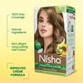 thumbnail image 5 of (3 pack) Nisha Creme Hair Color | Permanent Long Lasting Blonde Hair Dye Color Kit | Dark Blonde | 5.07 Oz (Pack Of 3), 5 of 11