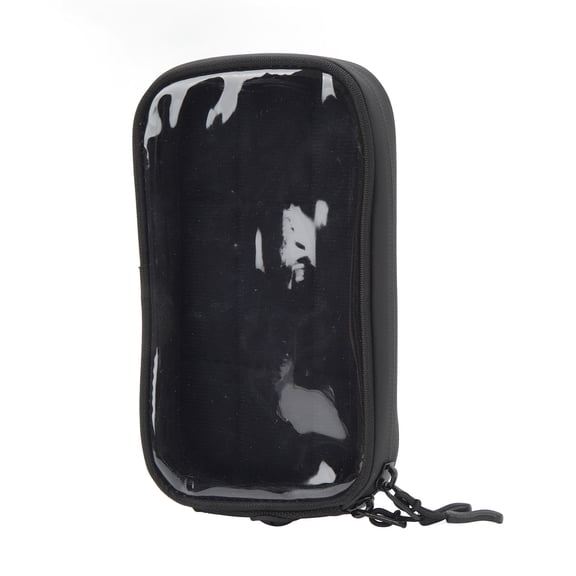 Suodoka Waterproof Bike Phone Front Frame Bag Bicycle Top Tube Cycling Phone Mount Pack Black Touchscreen Pouch for Electric Bikes and Motorcycles
