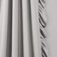 thumbnail image 2 of Lush Decor Reyna - Juego de Paneles de Cortina de Ventana con Volantes, par, 54 Pulgadas de Ancho x 84 Pulgadas de Largo, Gris Claro, Cortina fluida, Cortinas románticas con Volantes para recámara,, 2 of 14
