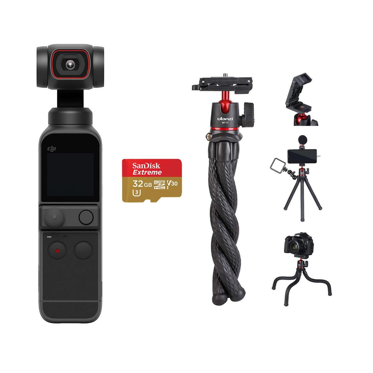 DJI Pocket Gimbal Camera Bundle 32GB MicroSD Zambia Ubuy