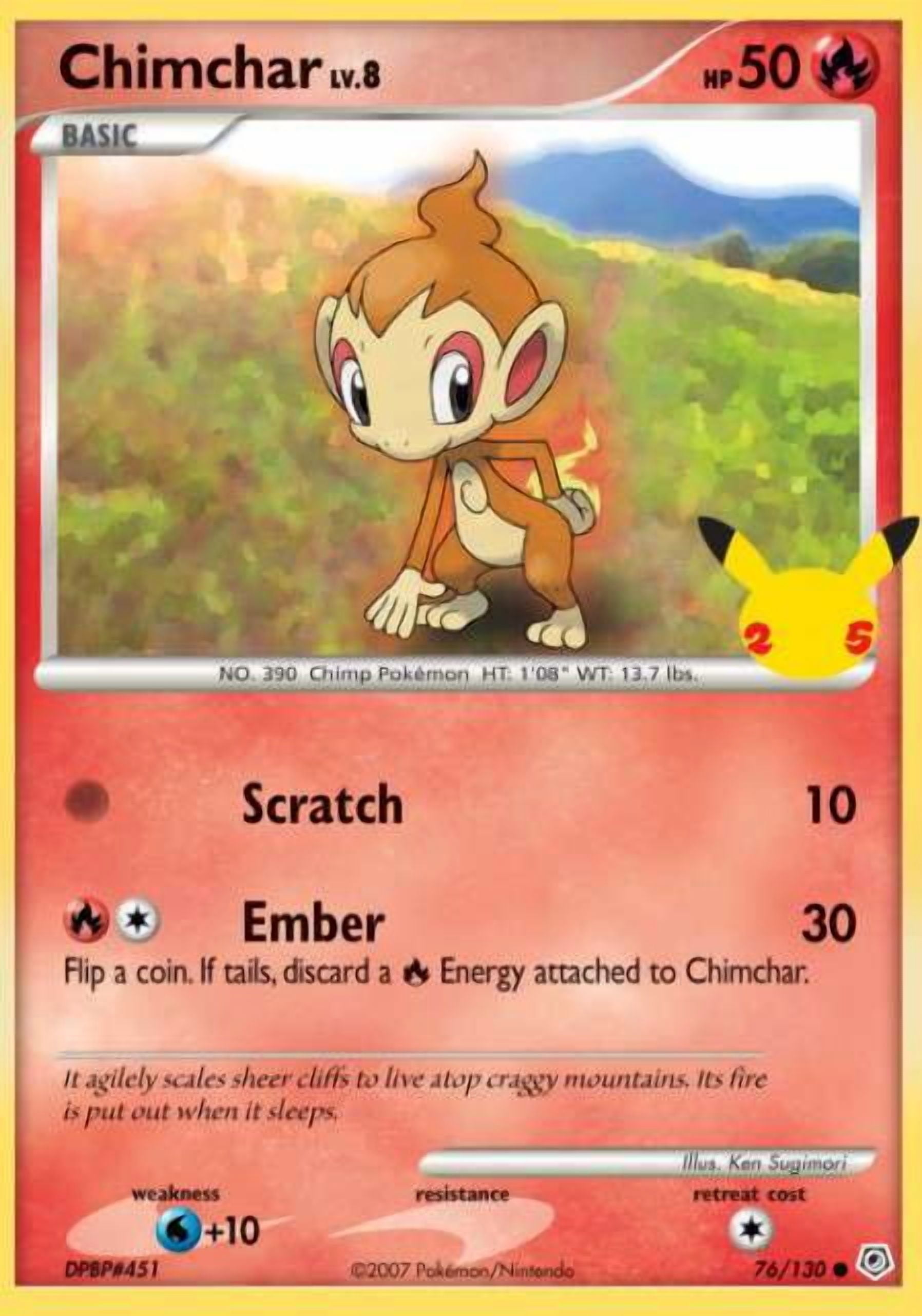 POKEMON 25TH ANNIVERSARY SINNOH PACK