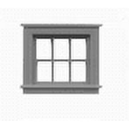 HO 6-Panel Window 30"w x 24"h (12)