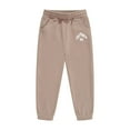 thumbnail image 5 of Boys Sweatpants Toddler Athletic Pants with Pockets Drawstring Loose Fit Khaki Sweatpants 12-13 Years Girl Pants, 5 of 5