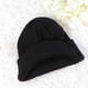 thumbnail image 3 of Gorro de punto con visera, térmico, cálido y aislante, para invierno, elegante, para hombre y mujer (negro), 3 of 5
