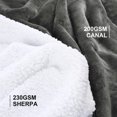 thumbnail image 4 of Yostyle Sudadera Cobija con Capucha,Manta de Franela Gran Tama&ntilde;o con Capucha y Mangas,Extrasuave y Acogedora Manta para Adultos,Cobija port&aacute;til Multifuncional,Talla &uacute;n, 4 of 7