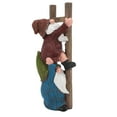 thumbnail image 1 of Garden Gnome Statue, Rugged Climbing Funny Gnome Garden Statue  for Lawn, 1 of 7
