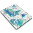 thumbnail image 3 of KSK KAISHEK Hard Shell Compatible MacBook Pro 14" with XDR Display & Touch ID Type C + Black Keyboard Cover Model: M2 A2779 A2442 M1 (World Map 7), 3 of 5