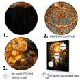 thumbnail image 3 of Designart "Whispers Of Gold And Grey Twilight" Dream catcher Floater Framed Canvas Prints, 3 of 5