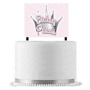Birthday Princess Cake Decoration Banner