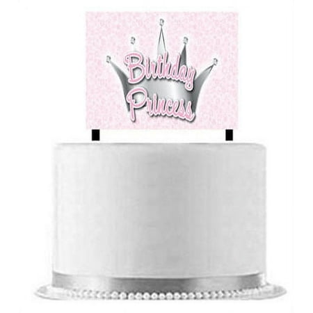 Birthday Princess Cake Decoration Banner