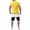 Yellow, variant on Vedolay Short Sets For Men Casual Summer Mens Casual Polo Shirt and Shorts Sets Two Piece Summer Set for Men,Green XXL
