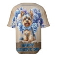 thumbnail image 2 of Yorkshire Terrier Proud Dad Happy Father's Day All Over Print 3D Baseball Shirt Yorkie Dog Lover Gifts Softball Sport - 02008, 2 of 6