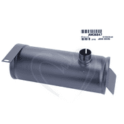 John Deere Original Equipment Muffler #AM36847