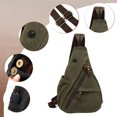 thumbnail image 4 of Bolso de hombro de lona, bolso de mensajero pequeño, mochila de ocio para hombro, hombres y mujeres, 4 of 5