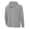 thumbnail image 3 of Men's-Antigua  Heather Gray William Byron Effortless Full-Zip Hoodie, 3 of 3