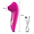 thumbnail image 5 of Clitoral Sucking Vibrator for Women, Clit Sucker Vacuum Clitoris Stimulator with 5 Speeds, G Spot Vibrator Adult Sex Toys Games for Women Couple, 5 of 7