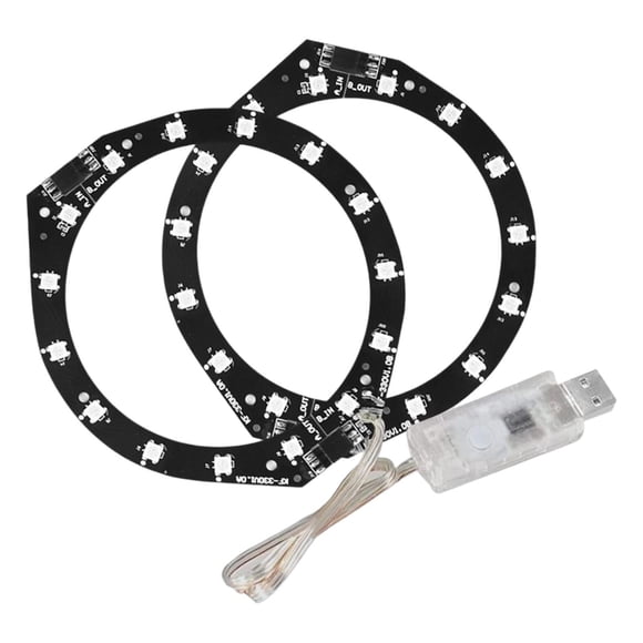 Seitruly 1 Set RGB LED DIY Kit Ring Accessories for Game PS5 Host Home Videojuegos y accesorios