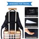 thumbnail image 5 of Mochila De Viaje Grande Impermeable Para Mujer, Negra Y Negr, 5 of 6