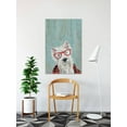 thumbnail image 3 of Marmont Hill "Furry Dog in a Sunglass" Painting Print on Wrapped Canvas, 3 of 5