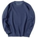 thumbnail image 2 of pstuiky mangas largas para hombre, Sudadera deportiva de cuello redondo y manga larga con capucha lisa para hombre top de hombre xxl, 2 of 3