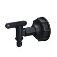 thumbnail image 4 of Eigraketly Grifo de tanque IBC de plástico con rosca S60x6, Conector de manguera de jardín de 1/2 , accesorio de interruptor de grifo de junta de barril Herramientas y ferretería Eigraketly TO003763-00, 4 of 6