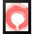 thumbnail image 2 of Kimberly, Allen 12x14 Black Modern Framed Museum Art Print Titled - Agate Coral 1, 2 of 5