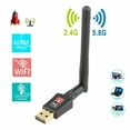 thumbnail image 1 of Adaptateur Wi-Fi USB AC600 Mbps, Dongle Wi-Fi de Réseau Sans Fil USB 2.0 avec Antenne 2 dBi pour PC/bureau/ordinateur Portable/Mac, Compatible avec Windows 10/8.1/8/7/XP/Vista, Mac OS X/Linux, 1 of 6