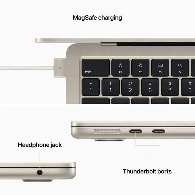 Restored Premium 2022 Apple MacBook Air Laptop with M2 chip: 13.6 