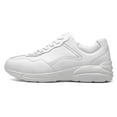 thumbnail image 2 of CMR CHAMARIPA Height Increasing Elevator Trainers - White Leather Casual Sneakers For Men 6CM / 2.36 Inches, 2 of 5