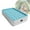 Light BLue, variant on Twin Air Mattress with Built-in Pump 18" Top Flocking,Raised Comfort,Fast Inflation/Deflation Foldable Portable Air Bed with Storage Bag for Home,Camping,Guests Khaki