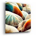 thumbnail image 2 of Epic Art 'Space Sea Shells' by Epic Portfolio, Acrylic Glass Wall Art, 12"x12", 2 of 8