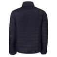 thumbnail image 3 of Men's Cutter & Buck Navy Jacksonville Jumbo Shrimp Rainier PrimaLoft Big & Tall Eco Insulated Full-Zip Puffer Jacket, 3 of 3