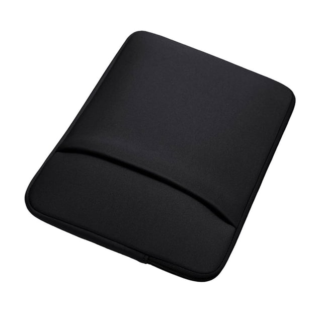 Funda protectora fina a prueba de golpes Kearding para portátil de 15,6 pulgadas negro