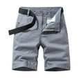 thumbnail image 1 of Leutsin Men's Pocket Zipper Resilience Leisure Time Tooling Short Pants, 1 of 3