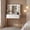 White, variant on Homall Vanity Desk with Mirror, Power Outlet & LED Lights, Makeup Vanity Table with 2 Drawers & 4 Shelves, Dressing Table for Bedroom Dressing Room, Black