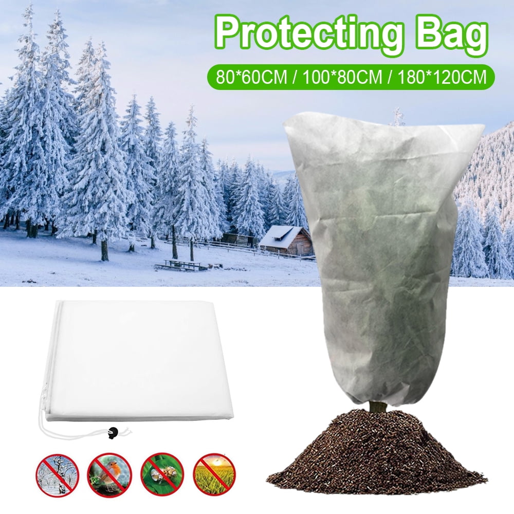 3* Large Frost Protection Jacket Plant Warming Fleece Winter Cover 100cm x 80cm 