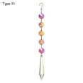 thumbnail image 1 of Gift Home Decora Curtain Ornaments Wedding Favors Rainbow Suncatcher Chandelier Hanging Chain Crystal Beads Pendant Diamond Prism Ball TYPE 11, 1 of 1
