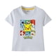 thumbnail image 5 of Camiseta de Pokémon Anime para niños, 100% algodón, ropa de verano para niños, figura de Anime, camiseta gráfica de Pikachu, regalo de cumpleaños para niño y niña, 5 of 5